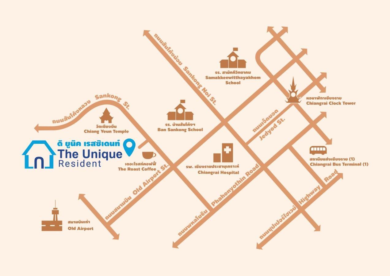 The Unique Resident Chiang Rai酒店 外观 照片